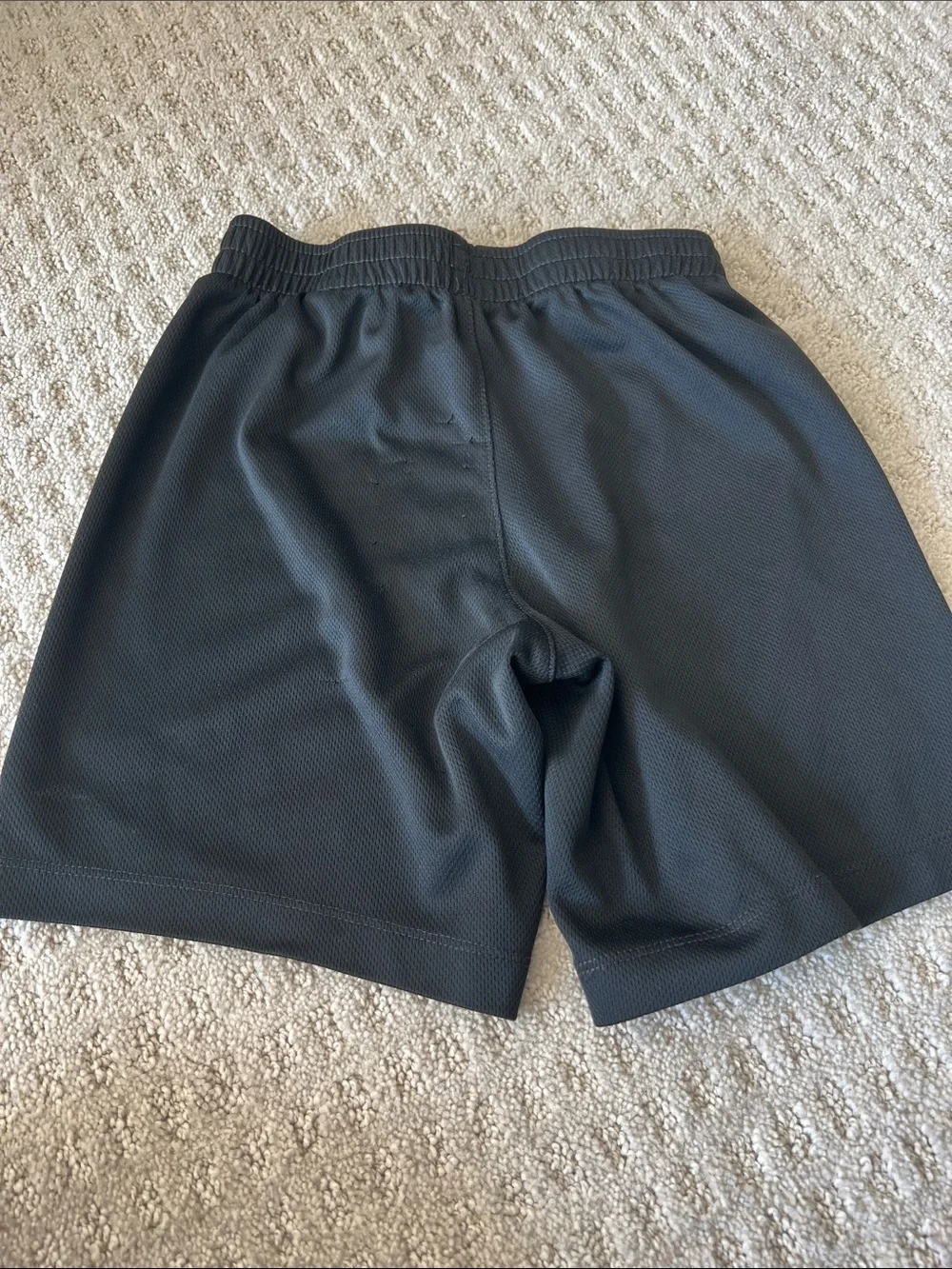 Nike Black Shorts with White Swoosh Logo